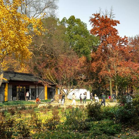 姑苏城外赏枫地 - 天平山