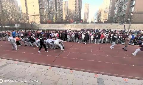 大同大学附属小学2023年冬季阳光拔河比赛
