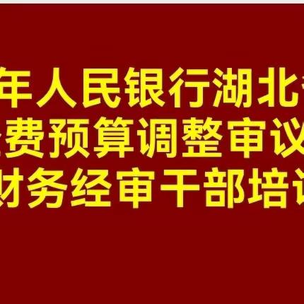 湖北省分行工会举办2023年工会经费预算调整审议会暨财务经审干部培训会