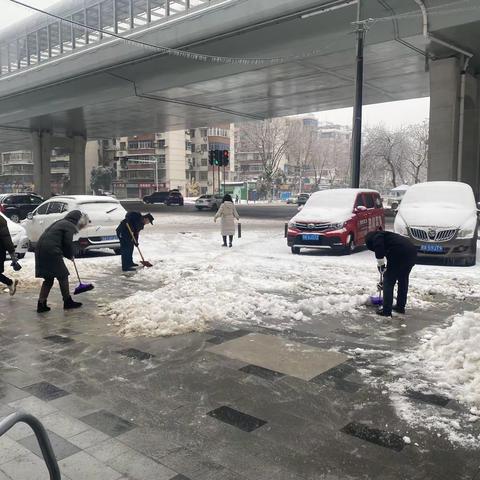 青山支行-冰雪天里的农行温度