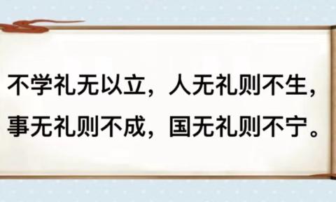 文明礼仪润心田，阳光成长谱新篇——君山路小学二（3）中队活动