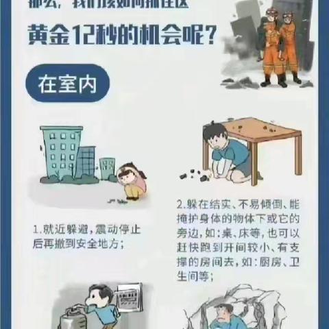 【十八小·安全】利通区第十八小学地震安全知识温馨提示