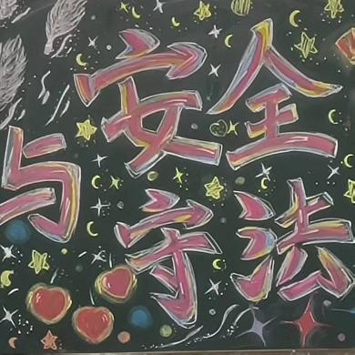 法治护航，青春绽放 ——继续教育学院开展主题板报评比活动