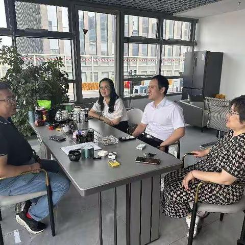 甸柳新村街道走访山东盛大高诚测控技术有限公司