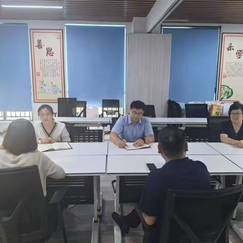 甸柳新村街道走访山东新德耀通信科技有限公司