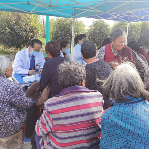 2023年五里墩社区卫生服务中心“五进活动” ——进乡村健康义诊活动