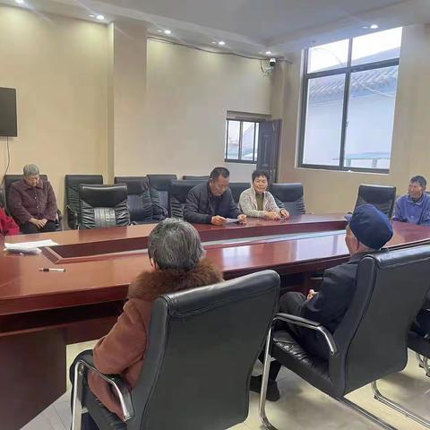 《孤山村党群服务中心周计划》孤山村委会开展“春节送温暖”活动