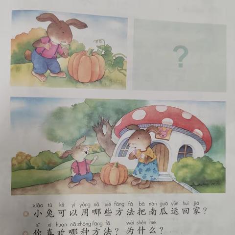 小兔运南瓜🎃——一（6）班写话作品集（三）