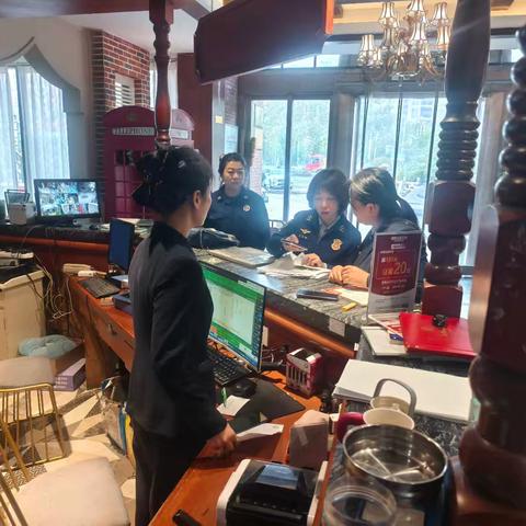 官扎营街道联合区消防救援大队对辖区餐饮场所开展消防安全专项检查