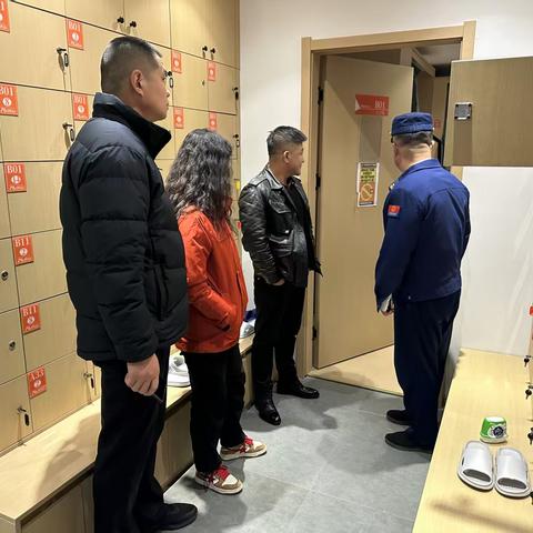 官扎营街道联合区消防救援大队开展消防安全专项检查