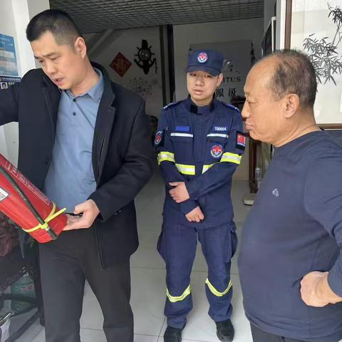官扎营街道开展清明节前安全检查
