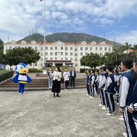 观一中校风校貌，立学子高远志向——斗门区乾务镇五山初级中学研学系列之2024届部分学生赴珠海市斗门区第一中学参观学习