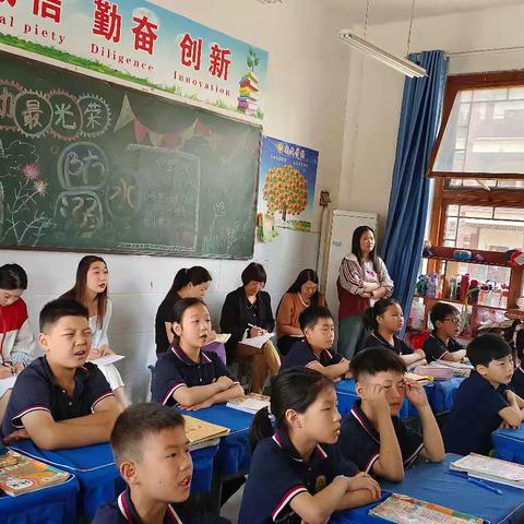 封丘县尚文学校小学部9月份教研活动记录