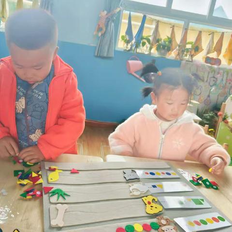 羊永幼儿园中1班十一月份——手工、区角、游戏活动展式