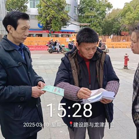 洲下社区走街串巷宣传垃圾分类