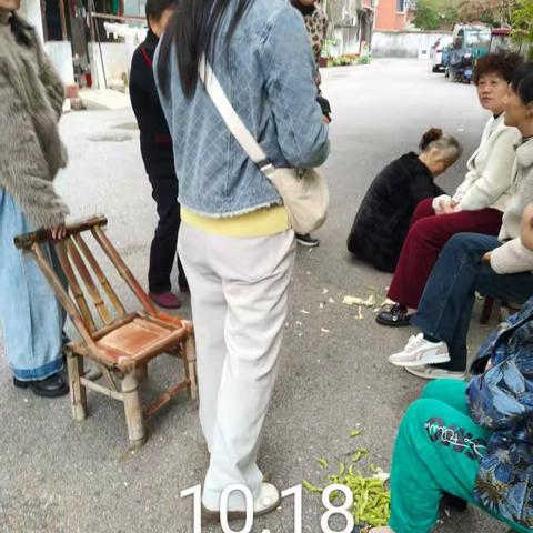 洲下社区垃圾分类宣传