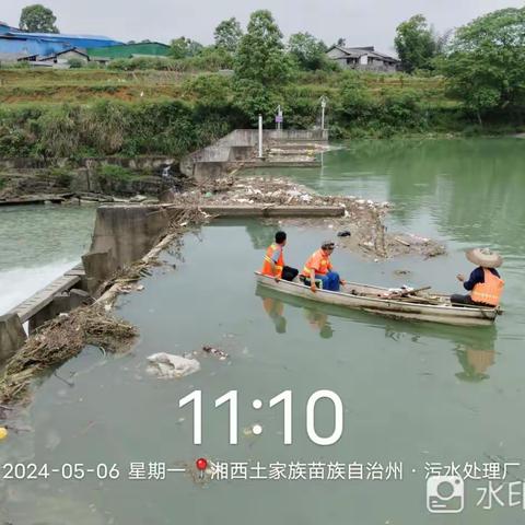 【湖南碧泰】加强河道保洁 守护碧水清波