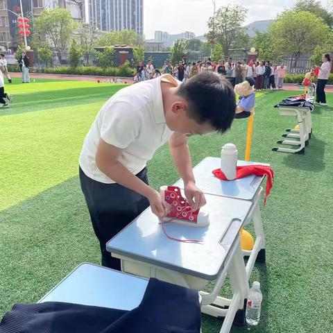 传习小学举办小学生基本生活技能比赛