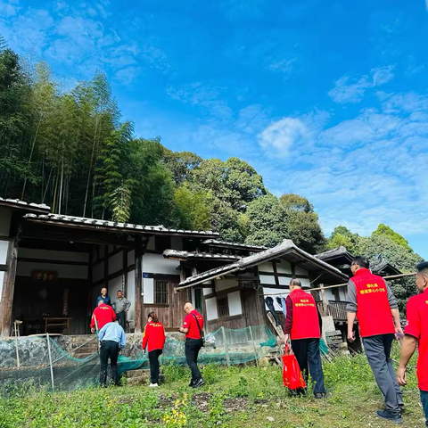 走进葛坑镇大岭村、龙漈村前期探访爱心公益活动