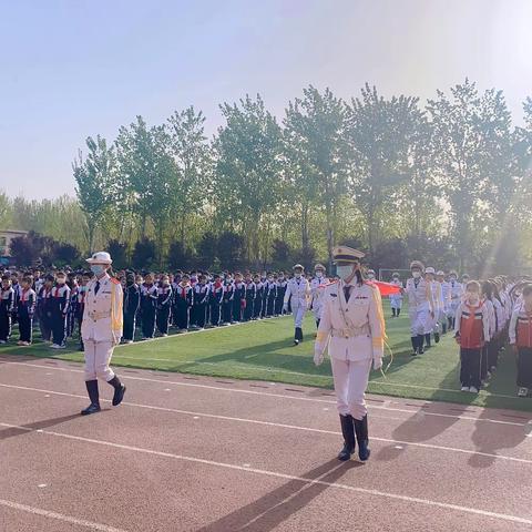 传承中华美德 践行三爱三节——鸡泽县第二实验小学主题升旗仪式