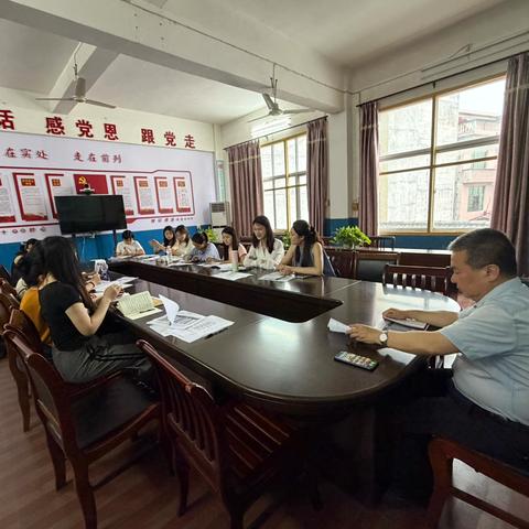 小满时节，蓄力生长——记五都小学三、六年级英语期中质量分析与教学研讨