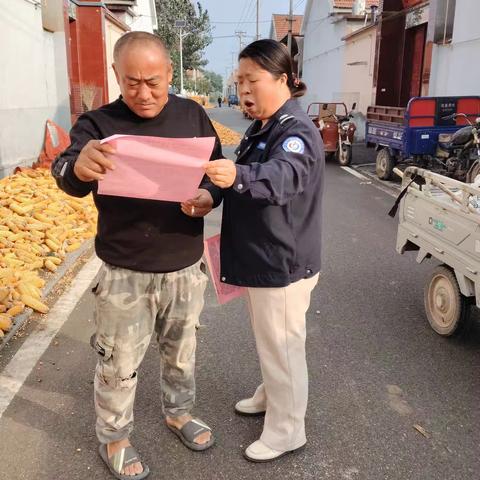 网格员宣传反邪教，禁毒，禁种铲毒不放松