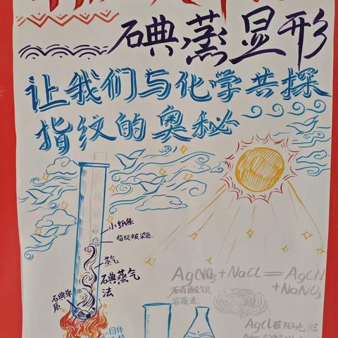 “指纹显形，共探奥秘” ——记都安高中化学趣味吧社团活动