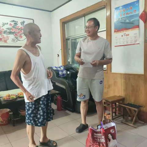 民生大小事 “沂心沂意”办｜胜利山社区开展“八一”走访慰问活动