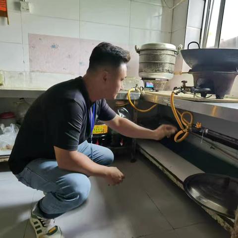 民生大小事 “沂心沂意”办｜胜利山社区-开展燃气安全排查活动 ‍