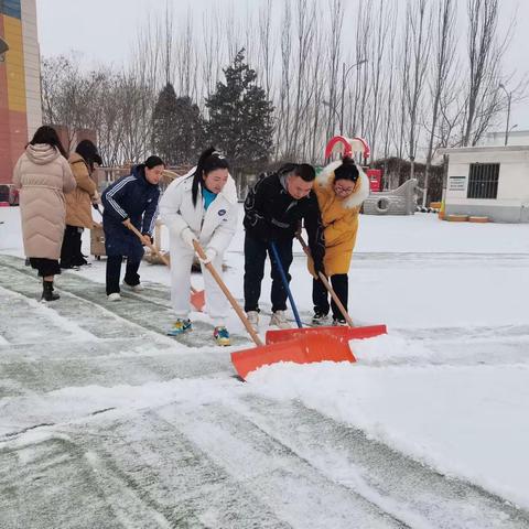 【平安一幼】极端天气，暖心行动