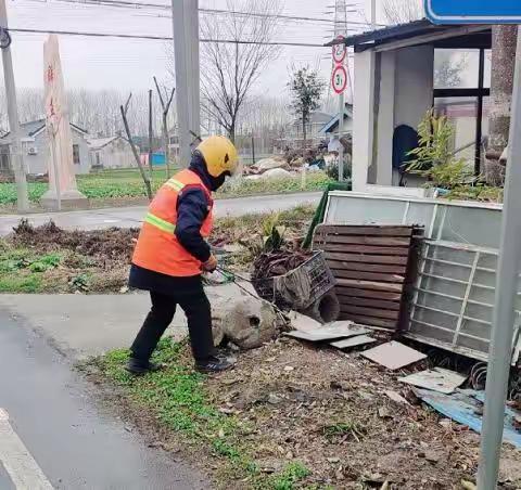 海安楹坤——“春节环卫”正式上线，扮靓大公农村环境