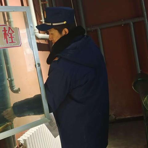 七里村消防所对辖区单位进行消防安全检查