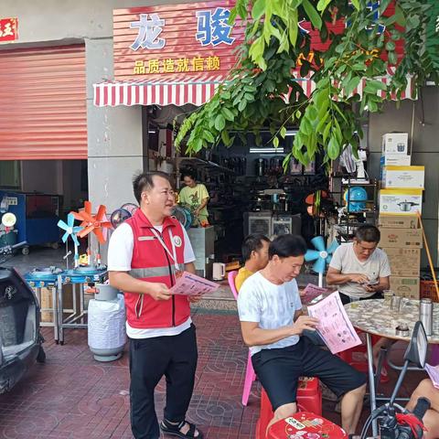 感城镇网格员开展“护苗”防溺水宣传活动