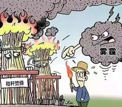 秸秆禁烧，人人有责！