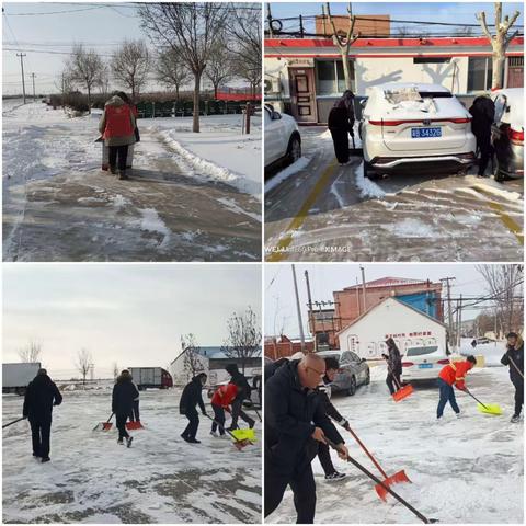 【林头屯乡】扫雪除冰在行动，迎战风雪保畅通