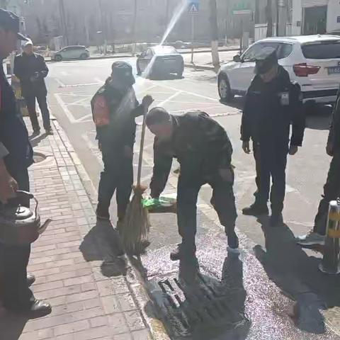 保障市容整洁 疏通城市经脉