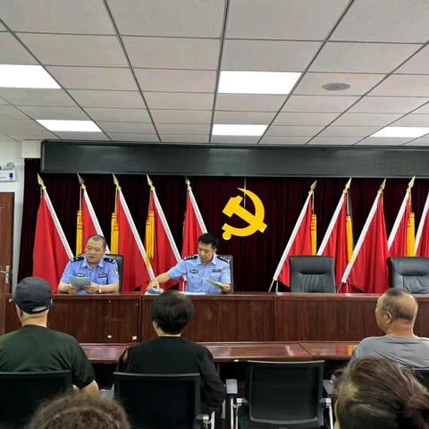 警地融合|“五防” 反邪教 宣传进社区，提高安全“免疫力”