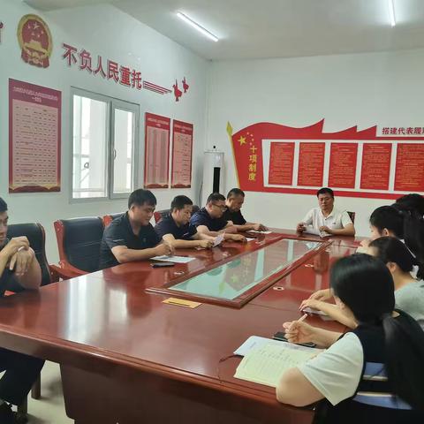大河道乡组织开展六月份人大代表集中活动