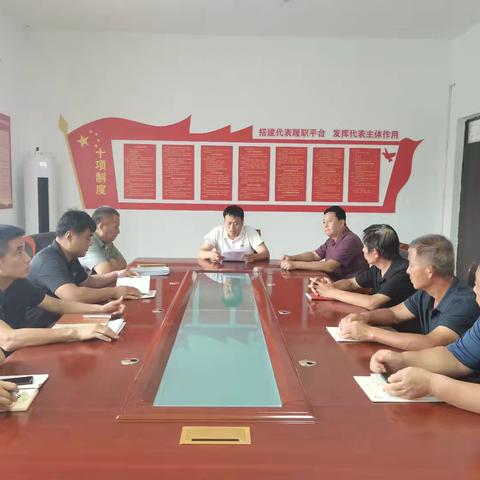 大河道乡组织开展七月份人大代表集中活动