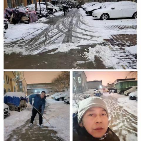 清冰除雪暖人心，志愿服务显担当