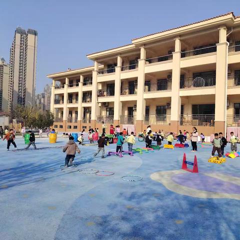 玩转体能，乐享童心 长清区第三实验幼儿园户外体能大循环