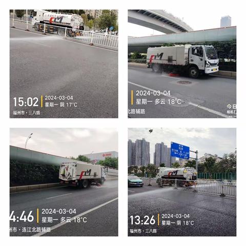 【晋安福龙马】雨中坚守辖区路，清排积水保畅通