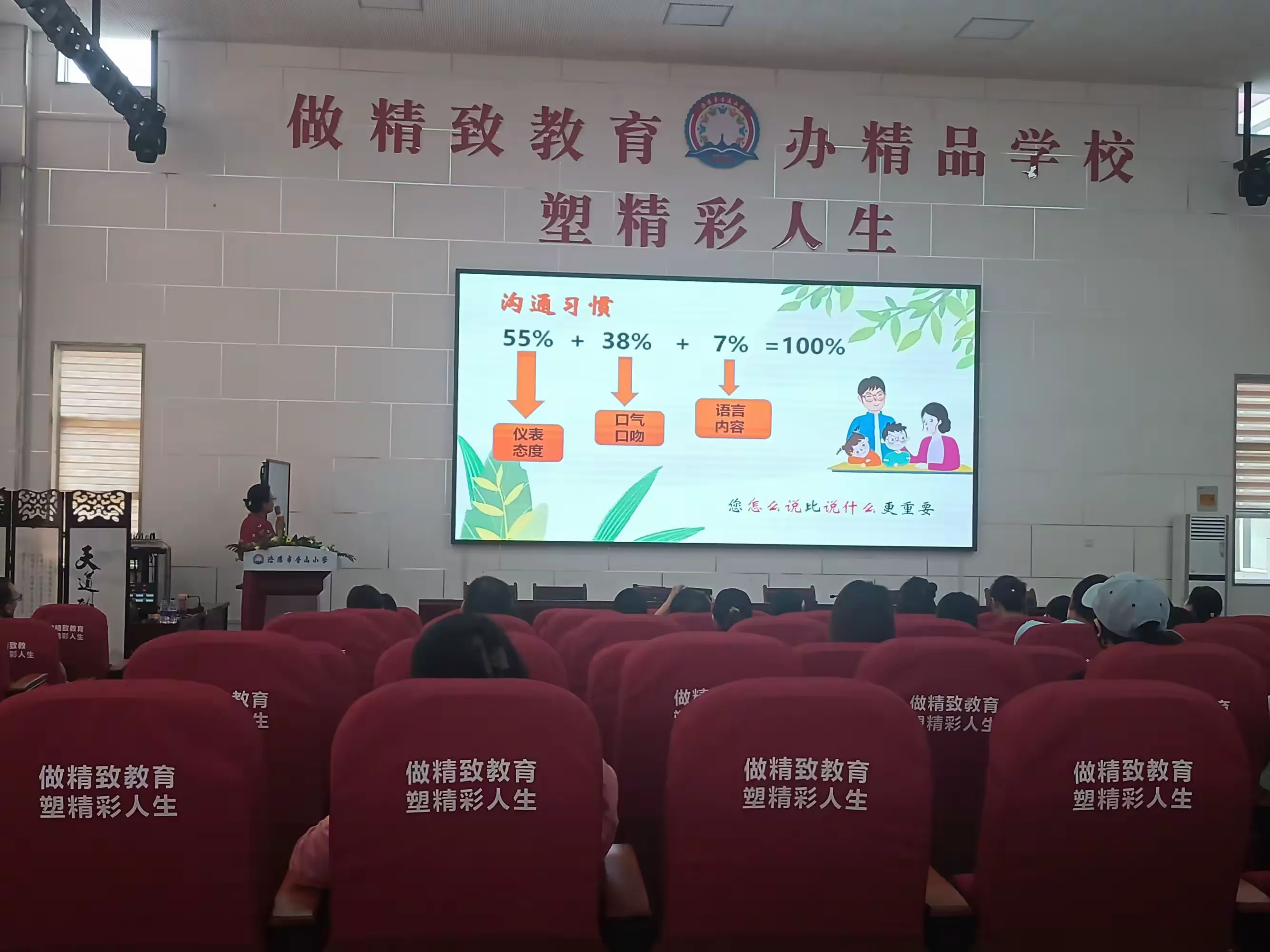 简篇-《养良好习惯 做智慧父母》主题讲座:家校携手,助力成长!