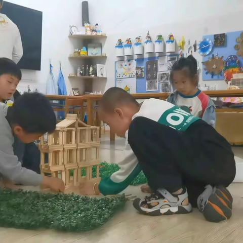 涵二幼大（3）班建构活动现场实录