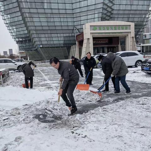 雪落知寒意，清雪暖人心