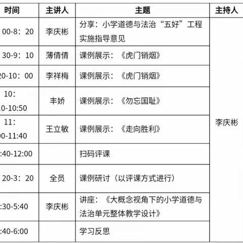 〔浮来二小·教学研讨〕浮来二小教师参加道德与法治基于学科核心素养的“五好工程”落地教学研讨会