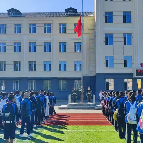 同江市鸭绿河学校“开学第一节课”