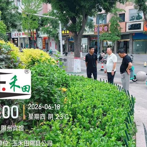 筑牢安全防线 精整市容环境 玉禾田隰县公司 ﻿全力护航端午佳节