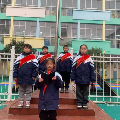 柘城县第三实验小学“与心灵相约，与健康同行”周会主题升旗活动