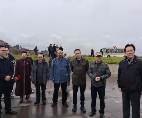 毛泽东特型演员、一级演员唐国强一行来牛角沟“红色寻根”调研